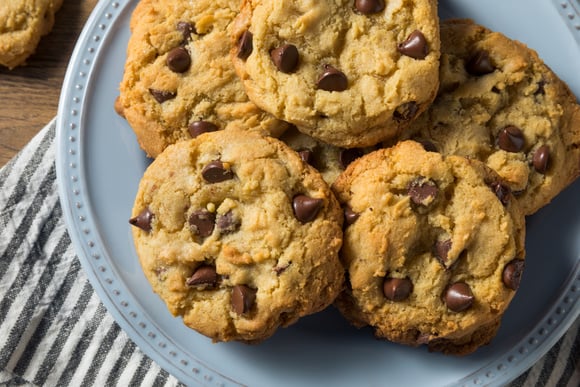 Sempre faço esses cookies de grão-de-bico para o lanche das crianças: eles comem à vontade e ainda pedem mais!