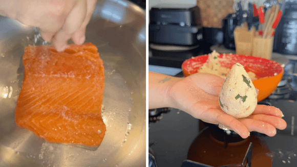 Nem frango, nem costela: coxinha de sushi é minha versão favorita do salgado clássico e é muito fácil de fazer