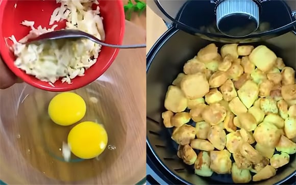 Você nunca pensou em fazer ovos na airfryer desse jeito, mas vai se tornar o seu lanche favorito