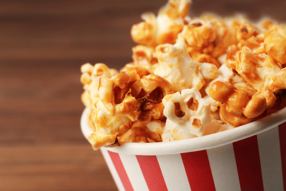 Pipoca caramelizada. (créditos: Shutterstock)