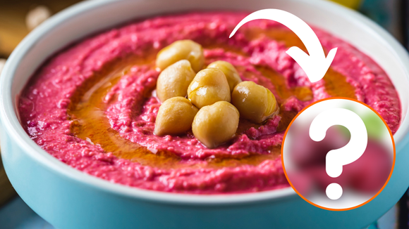 Homus de grão-de-bico rosa sem corante? Receita viraliza no TikTok e TudoGostoso ensina como fazer para ficar perfeito
