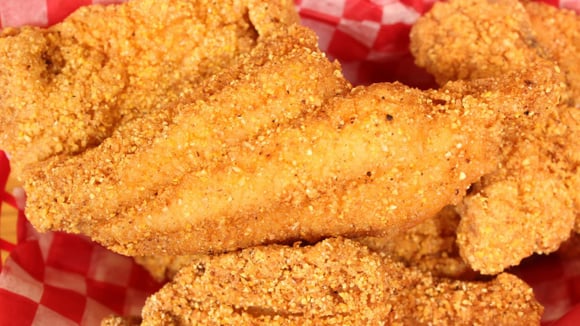 Peixe frito crocante (Créditos: TudoGostoso)