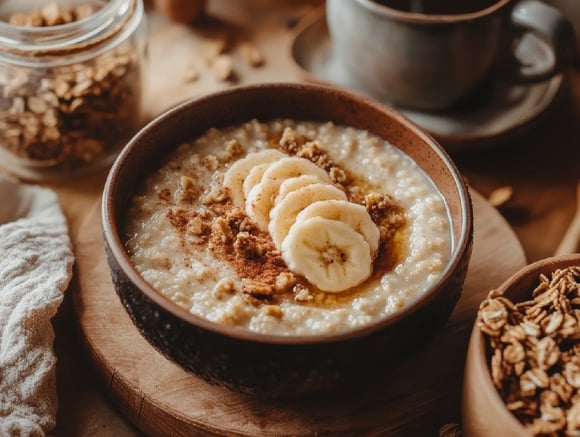 Esse mingau de aveia cremoso virou meu café da manhã favorito