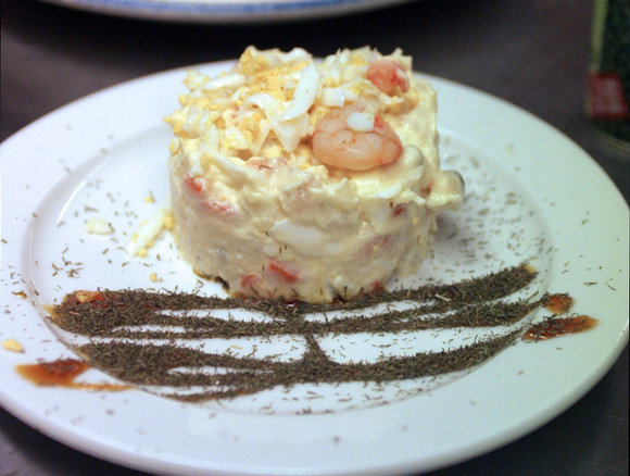 Salada de maionese com camarão (Créditos: Vânia/TudoGostoso)