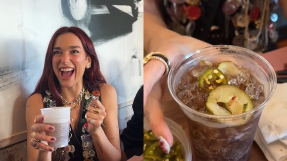 Dua Lipa surpreende a internet com suas combinações culinárias inusitadas: tem sorvete com azeite até refrigerante com picles