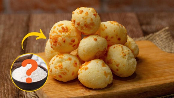 Pão de queijo: qual a diferença de usar polvilho azedo, polvilho doce ou uma mistura dos dois ingredientes?
