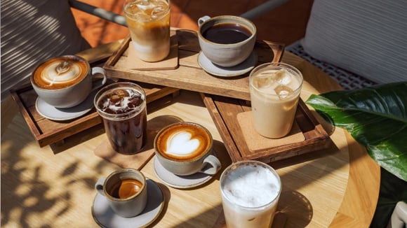 Tipos de bebidas com café (Créditos: Shutterstock)