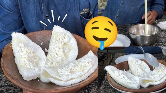 Só acertei como fazer tapioca molhadinha com essa receita de um chef: "Não aperta e nem fica mexendo"