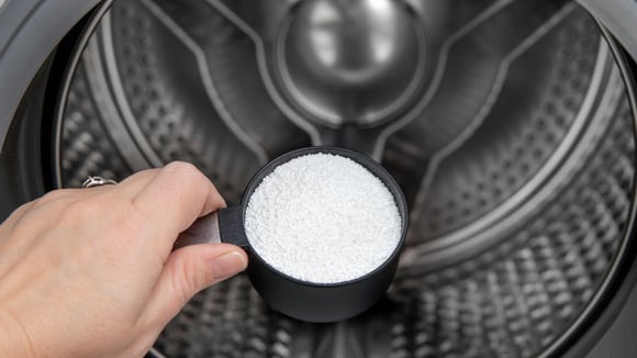 Especialista indica o uso do ácido cítrico em pó para a limpeza interna da máquina de lavar (Créditos: Shutterstock)