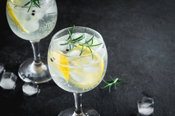 A gin tônica é um clássico que nunca sai de moda e até hoje segue sendo um dos drinques do momento! (Créditos: Shutterstock)
