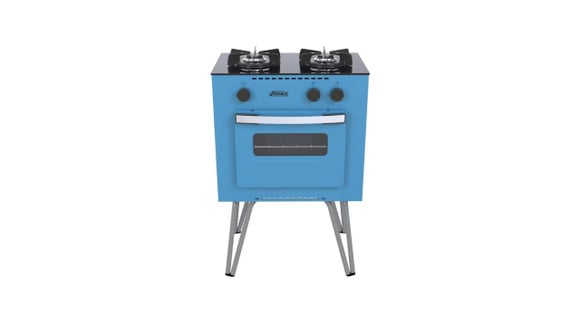 Fogão para cozinha pequena: Conheça o fogão de 2 bocas retrô da Venax!