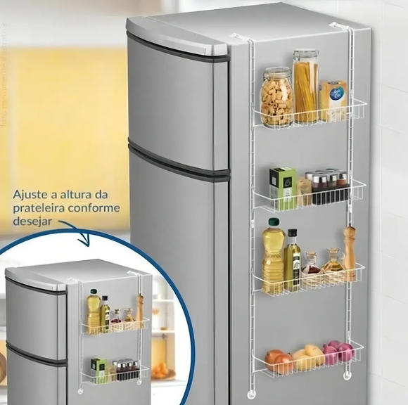 Prateleira para geladeira (Divulgação/Mercado Livro)