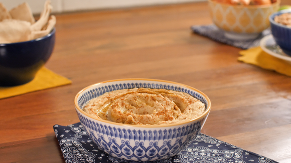 Essa pasta é a receita perfeita para acompanhar um pão árabe fresquinho (Créditos: TudoGostoso)
