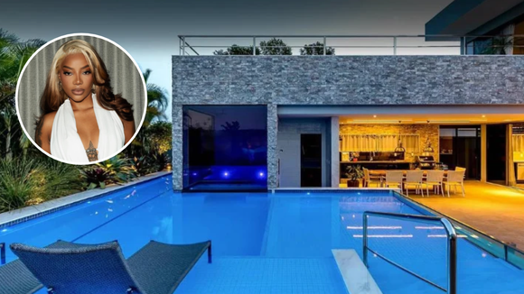 Aos 31 anos, Ludmilla viveu em mansão de R$ 20 milhões em condomínio de luxo com boate subterrânea, piscina de borda infinita e três andares