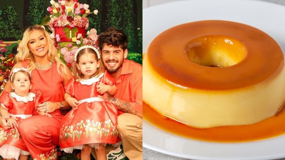 Pudim de cachaça da festa de 1 ano da filha de Virgínia e Zé Felipe: TudoGostoso ensina receita de dar água na boca!