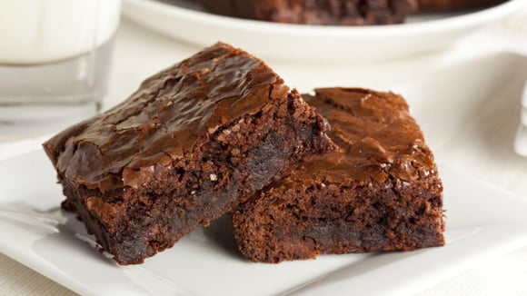 O brownie é uma das receitas mais deliciosas! (Créditos: Shutterstock)