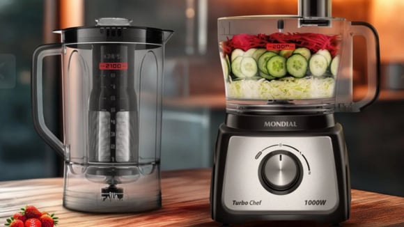 Mais praticidade na cozinha! Multiprocessador Mondial 7 em 1 está em promoção com menor preço do ano