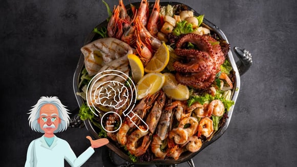 O que acontece com o corpo se você comer mais frutos do mar? Esse neurologista tem a resposta