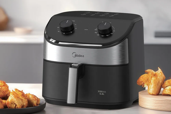 O preço dessa AirFryer despencou! Modelo Widemax de 5,5L está com 65% de desconto