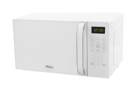Micro-ondas compacto para refeições rápidas e práticas (Divulgação: Mercado Livre).