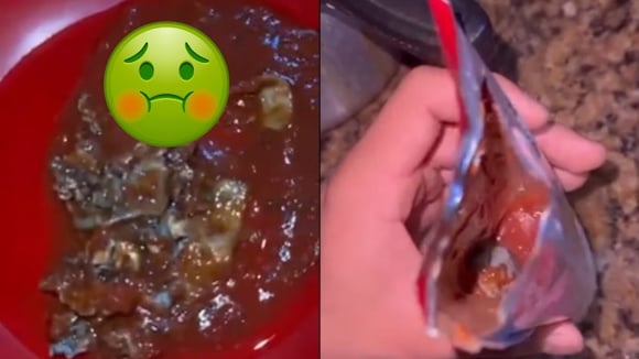 Toque extra de proteína no molho de tomate: homem encontra “bicho” dentro de embalagem de marca conhecida!