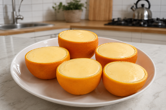 Se você ama sobremesas cítricas, precisa provar essa mousse de laranja com apenas 3 ingredientes