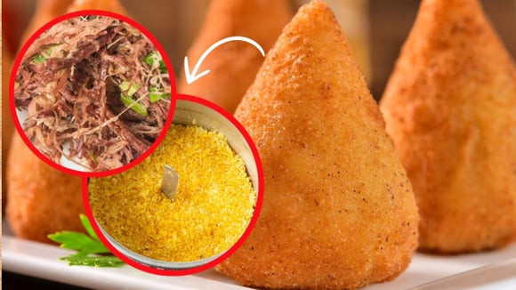 Coxinha de cuscuz com carne-seca é a nova moda do Tiktok para fazer em casa (você nunca mais vai querer fazer a receita tradicional)