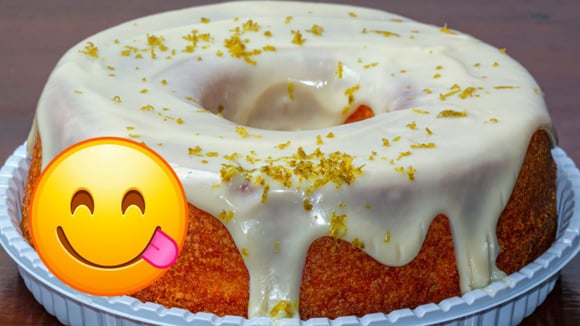 Bolo de limão fofinho rápido e fácil SEM FARINHA DE TRIGO: use o limão-taiti nessa receita
