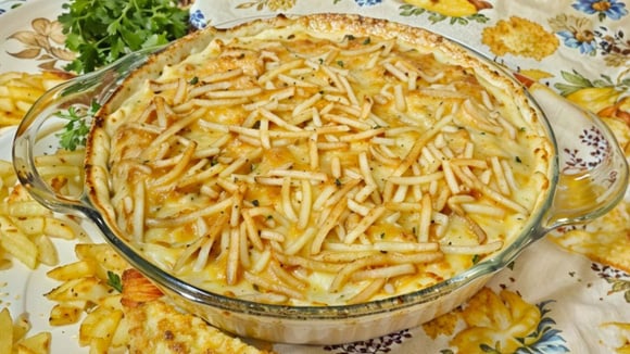 Toda semana que faço essa receita de fricassê de frango que aprendi no TudoGostoso o almoço da família é sucesso