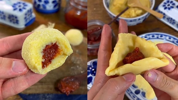 Adeus, bolo de fubá: mudei e agora só faço esse brigadeiro com fubá e recheio de goiabada para a Festa Junina!