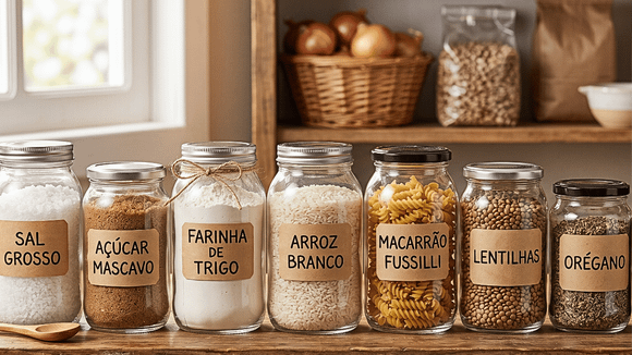 5 ideias de armazenamento de cozinha baratas usando itens usados que deixarão seu ambiente organizado de forma criativa