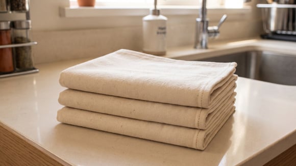 Use esses panos para a limpeza geral da casa e depois, pode descartá-los quando quiser (Créditos: Imagem gerada por IA)