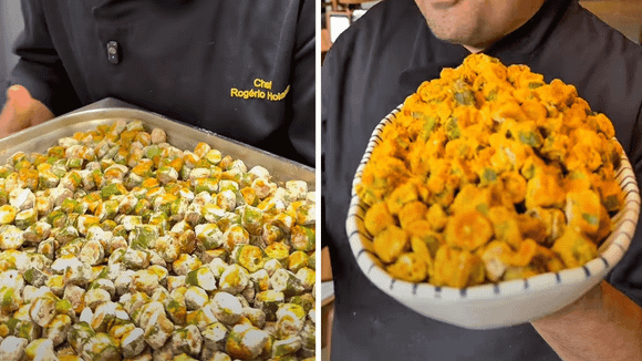 Petiscos assados são alternativa leve à fritura (Foto: reprodução chefrogerioholanda no Instagram)