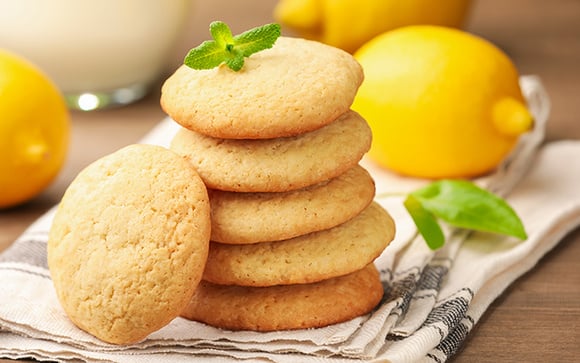 Receita de biscoito de limão sem farinha e sem açúcar: uma receita fácil e rápida para um doce saudável