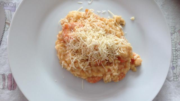 Risoto de camarão. (créditos: TudoGostoso)