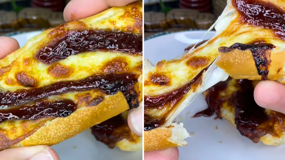 Esse pão Romeu e Julieta de airfryer fica pronto em 5 minutos e derrete na boca
