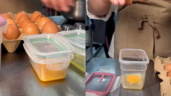 Vi esse chef ensinando a congelar ovo e não acreditei que era possível até testar em casa, agora não tem mais desperdício!