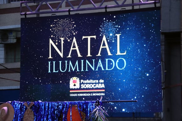 Atrações gratuitas se estendem até o dia 23 de dezembro. (Foto: Divulgação Prefeitura de Sorocaba)