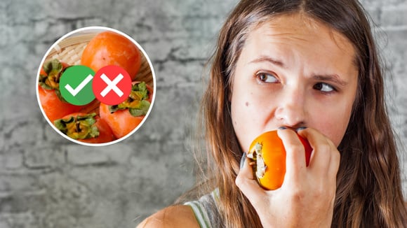 O caqui é uma fruta muito saudável se você consumir no ponto certo, veja por quê