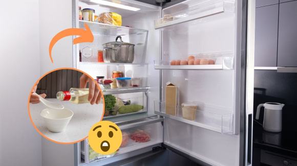 Deixe um copo de vinagre dentro da geladeira e veja a mágica acontecer!