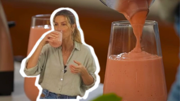 O suco de Gisele Bündchen: vitamina tem melancia, banana e um ingrediente secreto que faz toda a diferença na receita