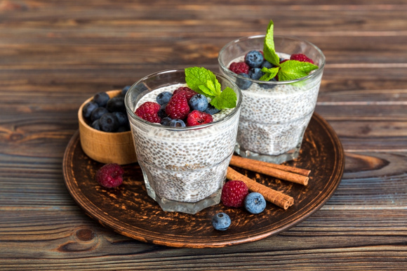 Pudim de chia (Créditos: Shutterstock)