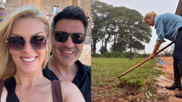 Nem rosas, nem orquídeas: Ana Hickmann mostra as 3 plantas que escolheu para a o jardim da fazenda com Edu Guedes