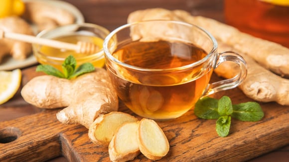 Chá de gengibre (Créditos: Shutterstock)