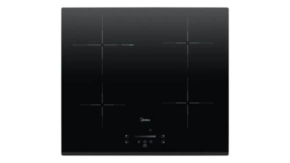 O Midea Even Pro é um cooktop de indução com quatro bocas e controle digital por toque (Créditos: Midea/Mercado Livre)
