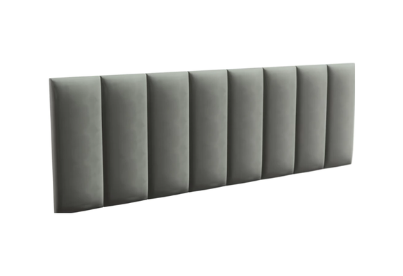 Cabeceira estofada elegante que traz conforto e sofisticação ao quarto (Divulgação: Shopee).