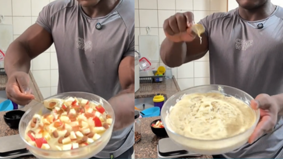 A verdade por trás da receita de aveia gelada de 1000 calorias do fisiculturista Pantera. Será que todo mundo pode comer?