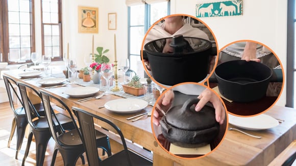 Quando é ok colocar uma panela direto na mesa e dispensar a travessa? Essa expert em etiqueta tem a resposta