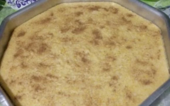 O lelê é um bolo feito à partir da canjiquinha (Créditos: TudoGostoso/Maria Santos)