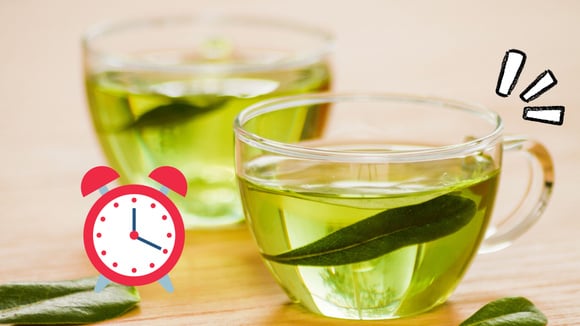 Qual o melhor horário para tomar chá verde?